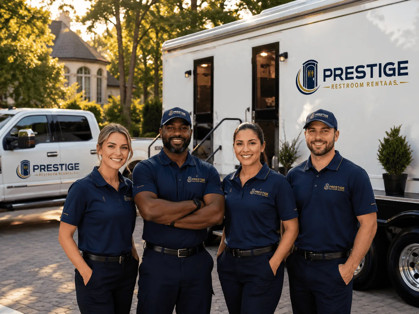 Trusted Luxury Portable Restrooms company in Mercer, WI